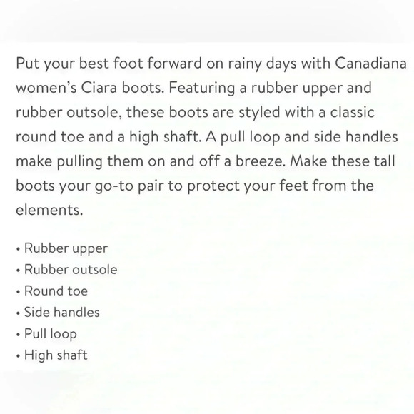 🇨🇦🆕➖20•C❄️ Insulated Rubber  Boots - Picture 7 of 15